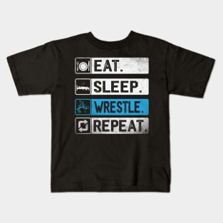 Funny Wrestling Quote For Athlete Wrestlers Kids T-Shirt